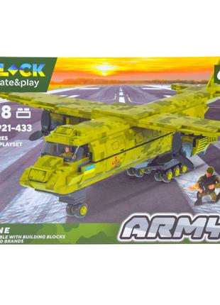 Конструктор IBLOCK Army Літак 378 деталей (PL-921-433)