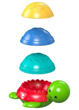Черепашка-пірамідка для ванни розвиваюча іграшка Fisher Price ...