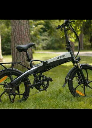 Новый велосипед с электроприводом Maxxter 
Раскладной