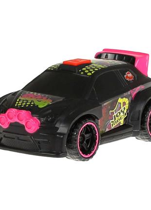 Машинка Dickie Toys Шалені перегони чорно-рожева 12 см (376100...