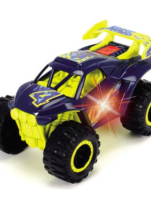 Машинка Dickie Toys Шалені перегони жовто-синя 12 см (3761000/...