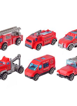 Ігровий набір Автопром Пожежні машини з килимком (PS004-3)