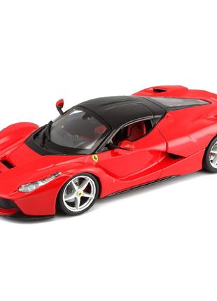 Автомодель Bburago Laferrari червоний 1:24 (18-26001 red)