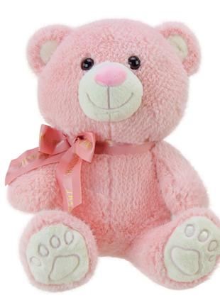 М'яка іграшка Shantou Jinxing Ведмедик рожевий 34 см (C15402/1)
