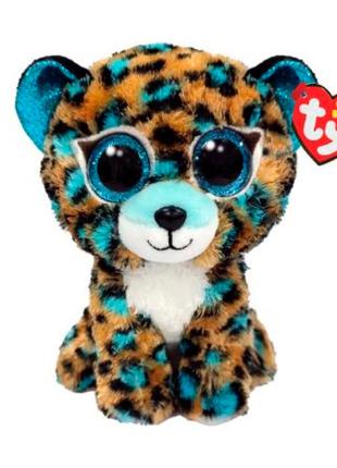 М'яка іграшка TY Beanie Boos Леопард Cobalt 15 см (36691)