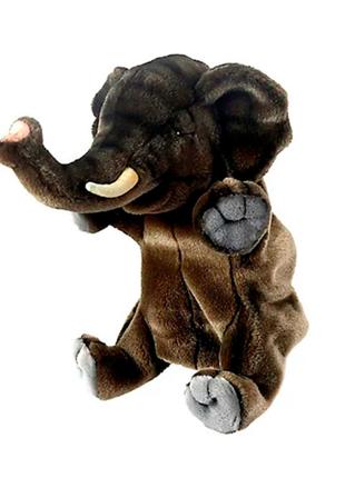 М'яка іграшка Hansa Слон puppet 24 см (4806021940402)