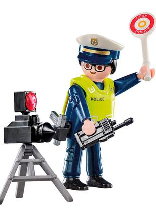 Конструктор Playmobil Special plus Поліцейський з радаром (70305)