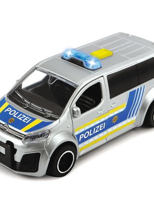 Машинка Dickie Toys SOS Мікроавтобус поліції Citroen 1:32 із е...