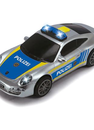 Машинка Dickie Toys SOS Поліція Porsche купе 1:32 із ефектами ...