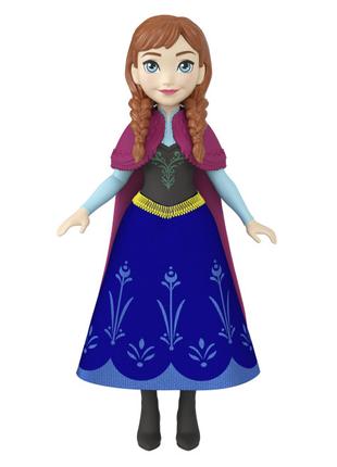 Мінілялечка Disney Frozen Принцеса Анна червона накидка (HPL56/4)