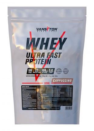 Протеїн Vansiton Ultra Protein 3200 г (Капучино)