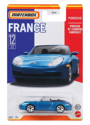 Машинка Matchbox Шедеври автопрому Франції Порше 911 Каррера к...