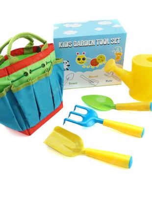 Ігровий набір для дітей Zhenjie KT017 Garden Tool Set Різнокол...