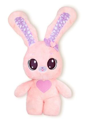 М'яка іграшка Peekapets Кролик рожевий 28 см (906778)