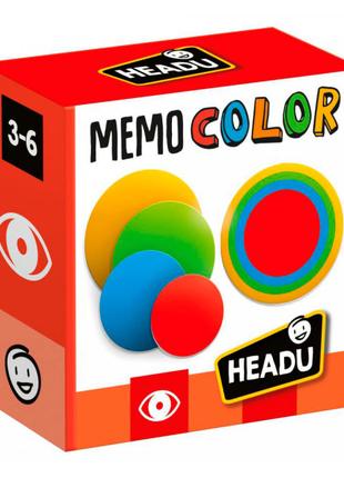 Розвиваюча гра Headu Мемо кольори (MU51289)