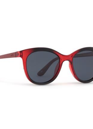 Сонцезахисні окуляри INVU Вайфарери чорно-червоні (K2902C)