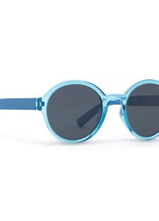 Сонцезахисні окуляри INVU Круглі блакитні (2910B_K)