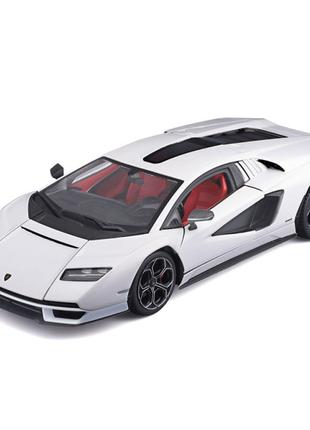 Автомодель Bburago Lamborghini Countach LPI 800-4 біла 1:24 (1...