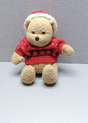 Плюшевый медведь новогодний Teddy Heunec 20см