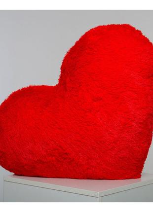 Плюшева іграшка Mister Medved Подушка-серце Червона 75 см