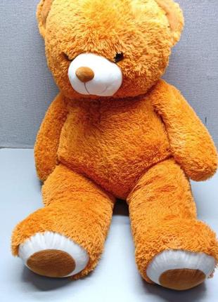 Плюшевый мишка медведь Тедди карамель 75 см