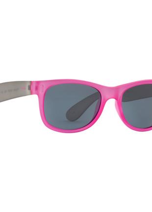 Сонцезахисні окуляри для дітей INVU сіро-малинові (K2410P)