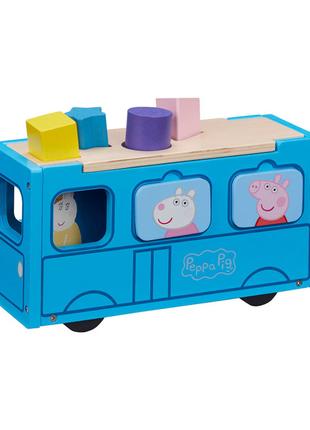 ​Ігровий набір-сортер Peppa Pig Шкільний автобус Пеппи (07222)