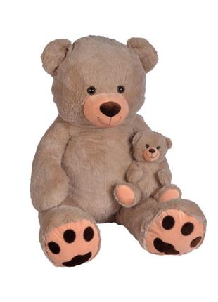 Велика м'яка іграшка Ведмедик з малюком 100 см Nicotoy OL186006