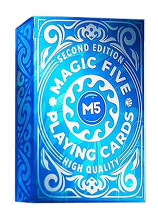 Набір для фокусів Magic Five Гральні карти Blue deck (MF004)