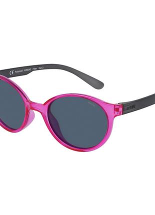 Сонцезахисні окуляри INVU Kids Малиново-чорні панто (K2903G)