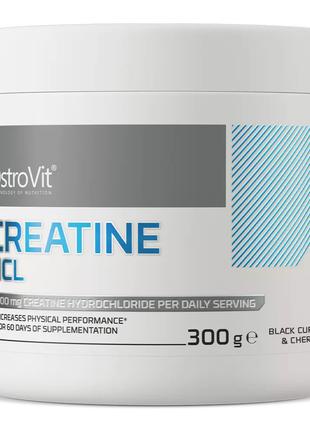 Креатин OstroVit Creatine HCL 300 g (Black currant & cherry)