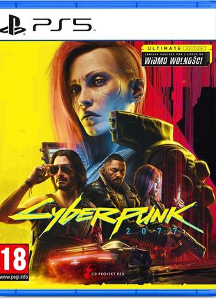 Игровой диск Cyberpunk 2077: Ultimate Edition PS5
