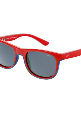 Сонцезахисні окуляри INVU Kids Червоно-сині вайфарери (K2017G)