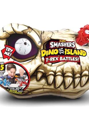 Ігровий набір Smashers Dino Island Red dino skull (74102A)
