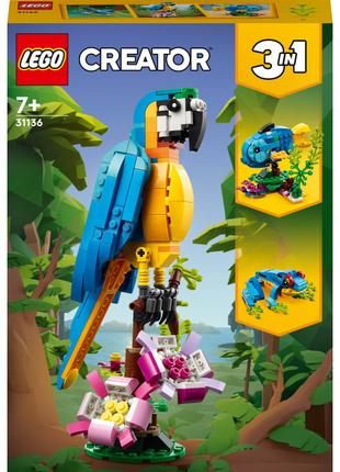 Конструктор LEGO Creator Екзотичний папуга (31136)