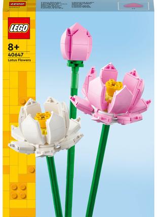 Конструктор LEGO Icons Квіти лотоса (40647)