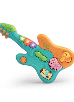 Музична іграшка Baby team Гітара блакитна (8644-1)