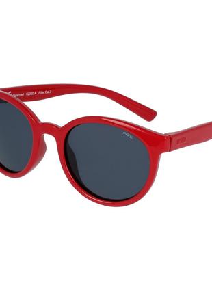 Сонцезахисні окуляри INVU Kids Червоні панто (K2000A)