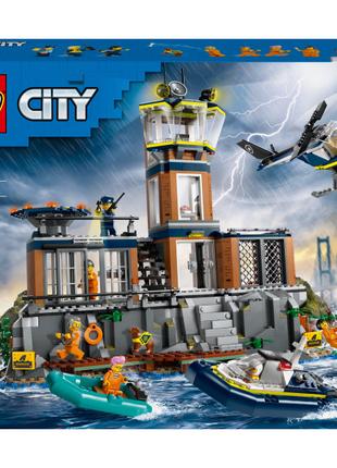 Конструктор LEGO City Поліцейський острів-в'язниця (60419)