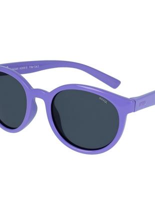 Сонцезахисні окуляри INVU Kids Бузкові панто (K2000B)