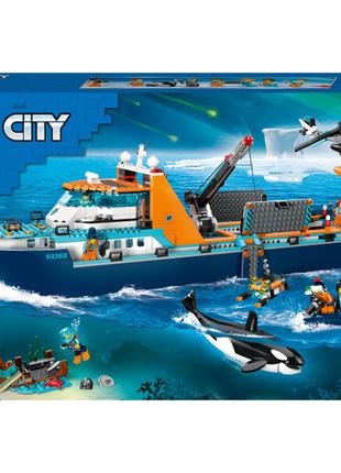Конструктор LEGO City Арктичний дослідницький корабель (60368)