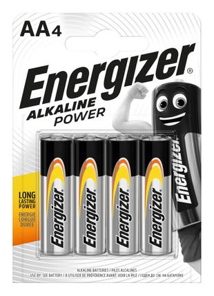 Батарейки Energizer AA Alkaline power 4 шт (7638900246599)