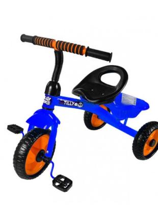 Детский трехколесный велосипед Tilly Trike T-315 Синий (US00336)