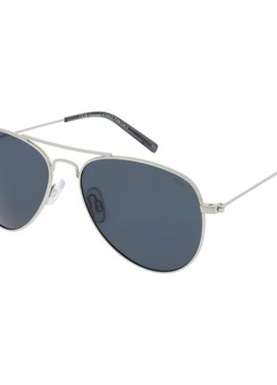 ​Сонцезахисні окуляри INVU Kids Авіатори сріблясті (1102D_K)