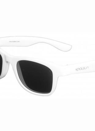 Сонцезахисні окуляри Koolsun Wave білі до 8 років (KS-WAWM003)