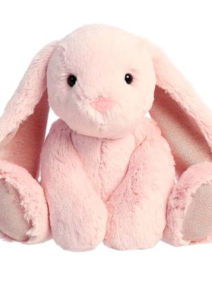 М'яка іграшка Aurora Кролик рожевий 25 cм (201034A)