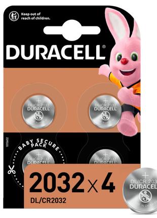 ​Батарейки літієві Duracell 3V 2032 (5000394071780)
