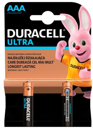 ​Батарейки алкаліновi Duracell Ultra Power AAA 1.5V LR03 (5000...
