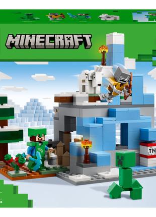 Конструктор LEGO Minecraft Замерзлі верхівки (21243)