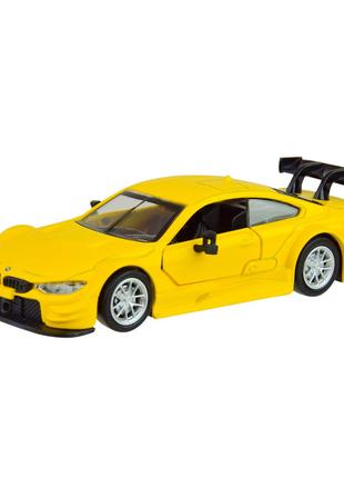 Автомодель Автопром BMW M4 DTM жовта 1:44 (4330/4330-1)